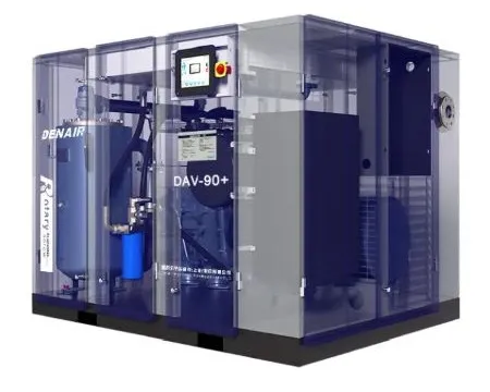 PM VSD Two stage screw compressor